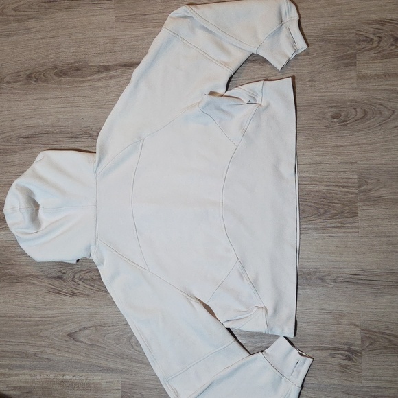Lululemon Scuba Oversized Half-Zip Hoodie *Natural Ivory Size XL/XXL - Picture 9 of 16